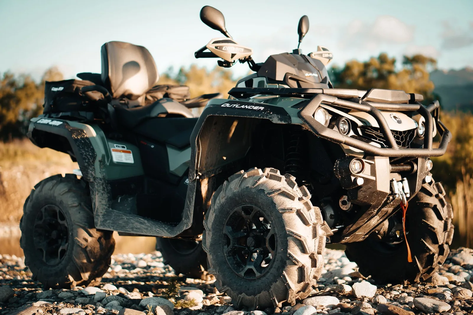 Can-Am Outlander ATV from the rental fleet